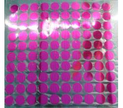 100 Buegelpailletten 5mm Spiegel pink